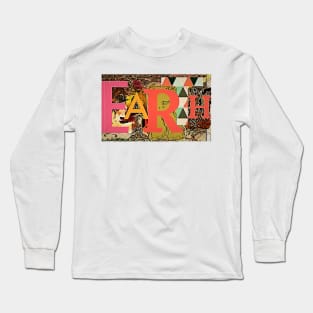 Elemental Earth Art - Zen Sticker Long Sleeve T-Shirt